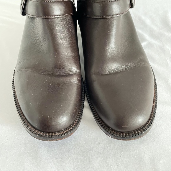 Via Spiga Bara Moto Boot Dark Brown Size 9.5 / EU 41 - Picture 6 of 7